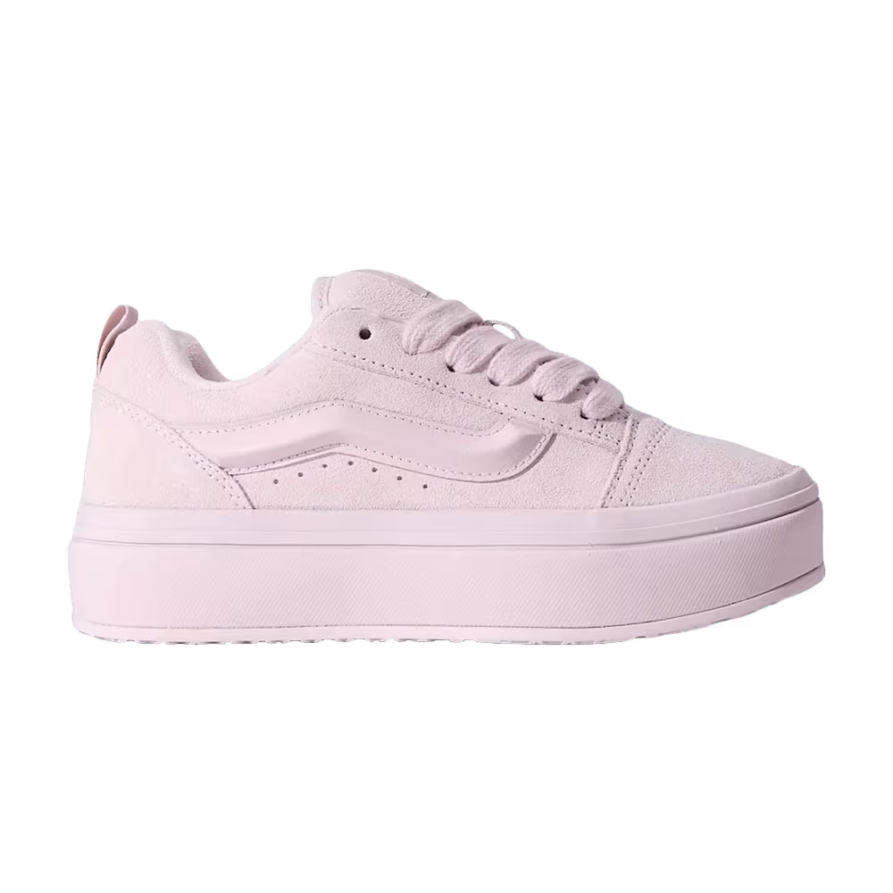 Vans Women's Knu Skool Stacklite Pale Petal Pink