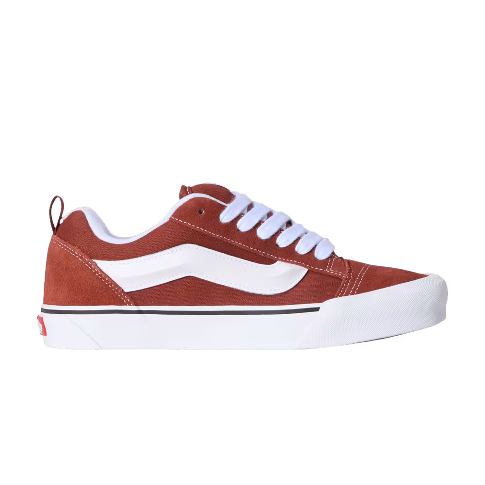 Vans Knu Skool Color Theory Rust Bronze White Striped