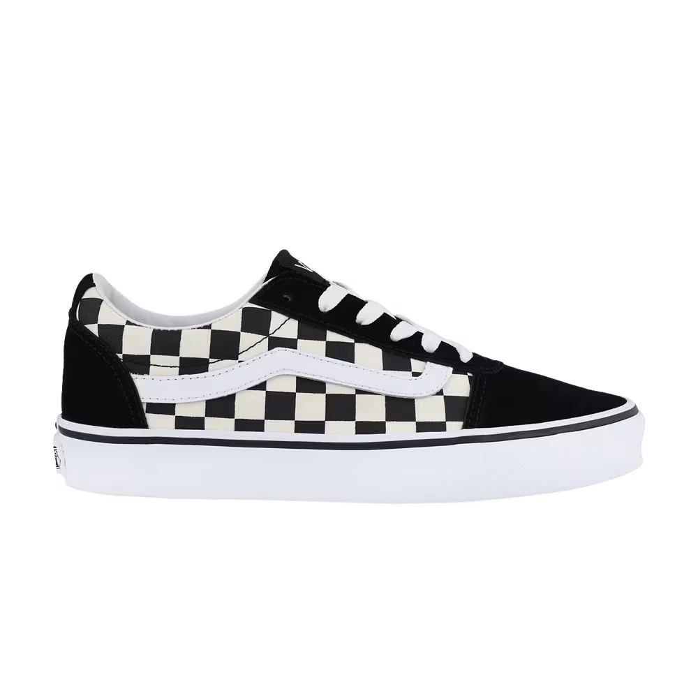 Vans Women's Ward Checkerboard Black White