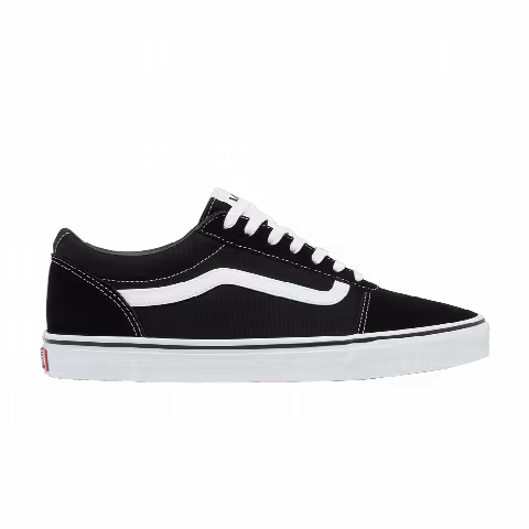 Vans Ward Suede Canvas 'Black White'