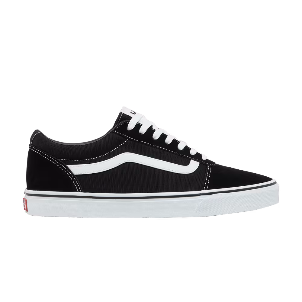 Vans Ward Suede Canvas Black White