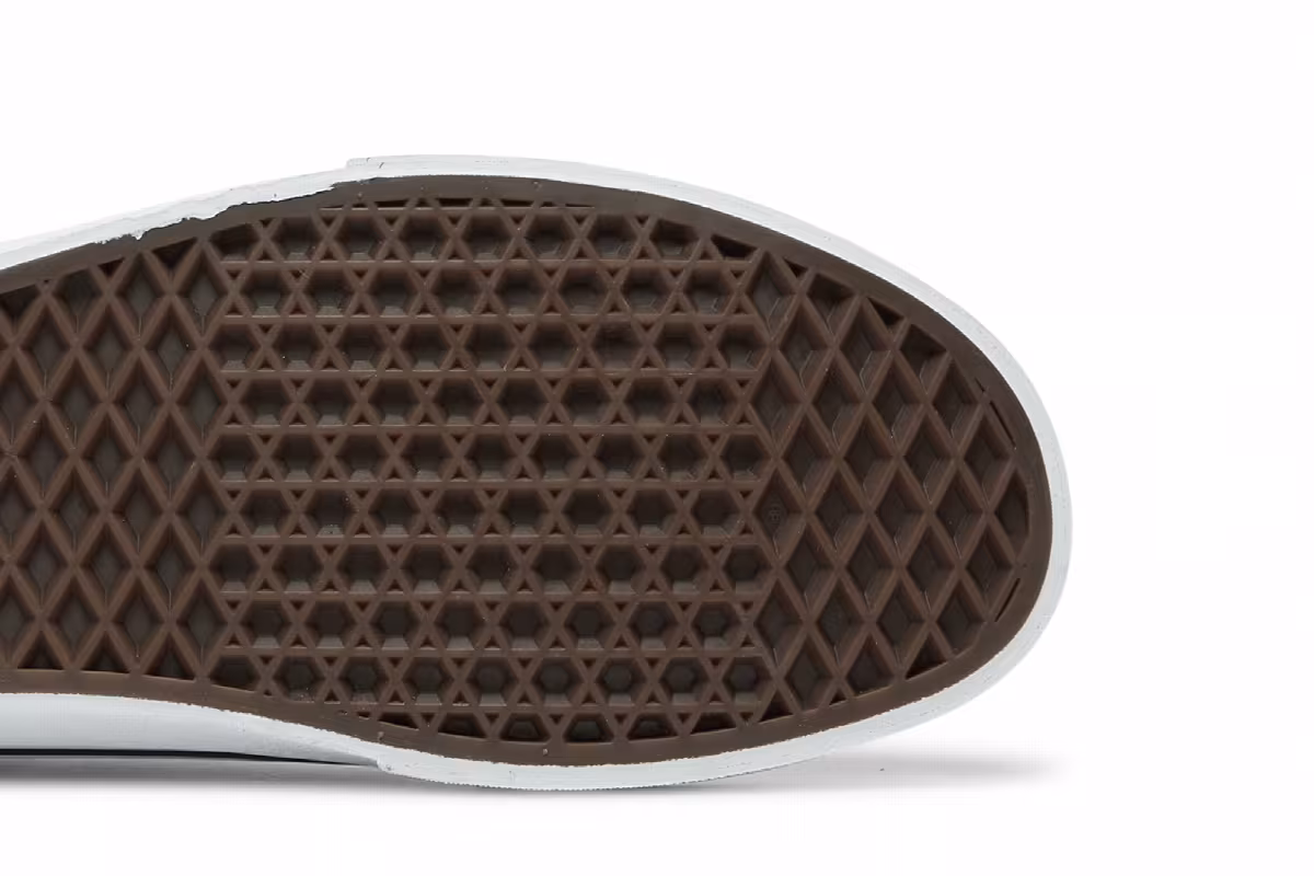 Vans Ward Suede Canvas Black White, view 6