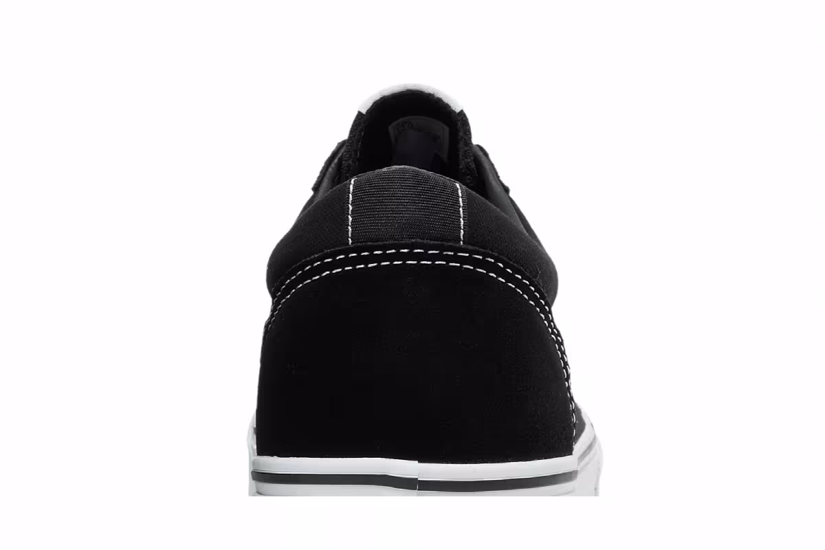 Vans Ward Suede Canvas Black White, view 8