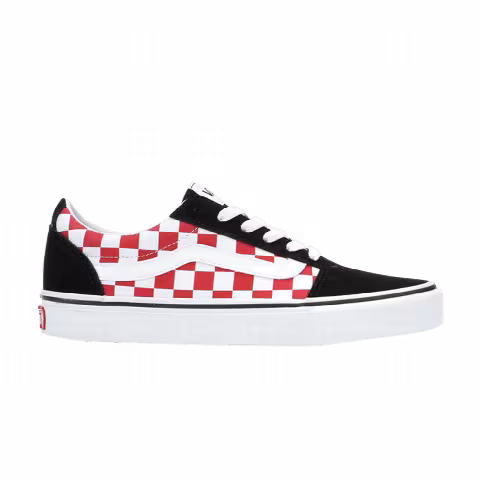 Vans Ward 'Checkerboard - Tango Red'
