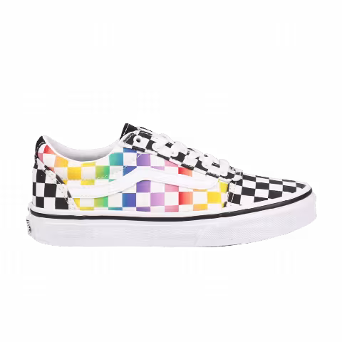 Vans Ward Kids 'Rainbow Checkerboard'