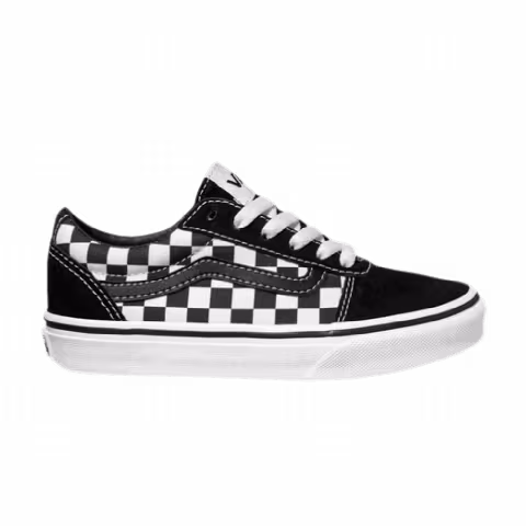 Vans Ward Kids 'Checkered - Black White'