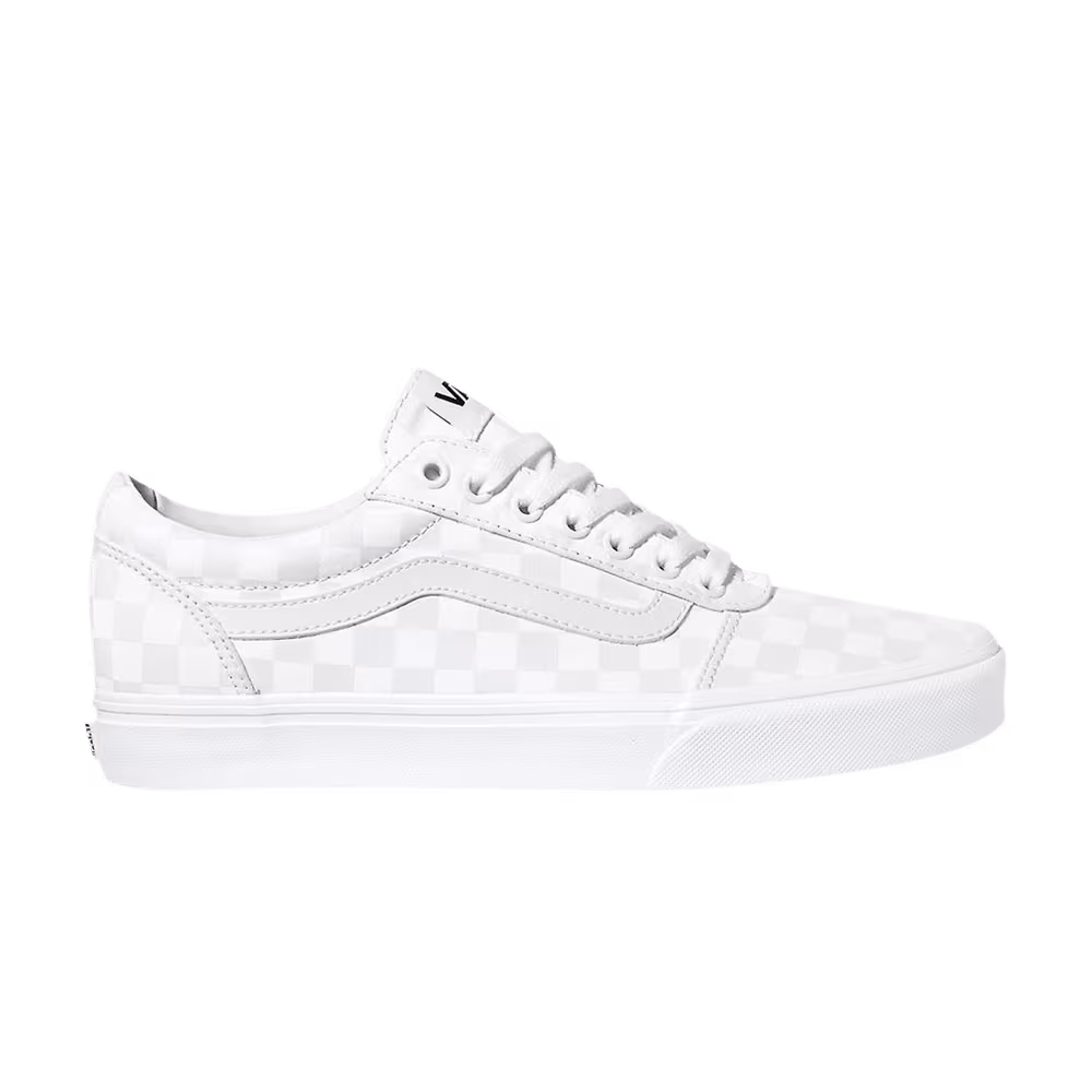 Vans Ward Checkerboard - White