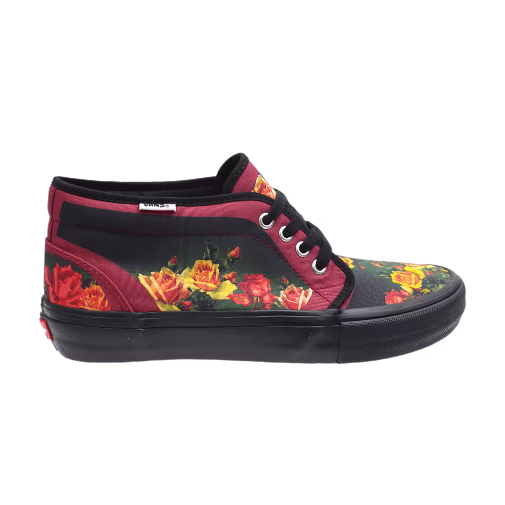 Supreme x Jean Paul Gaultier x Vans Chukka Pro Burgundy