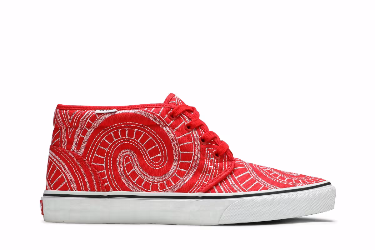 Supreme x Vans Chukka Boot Spiral, view 2