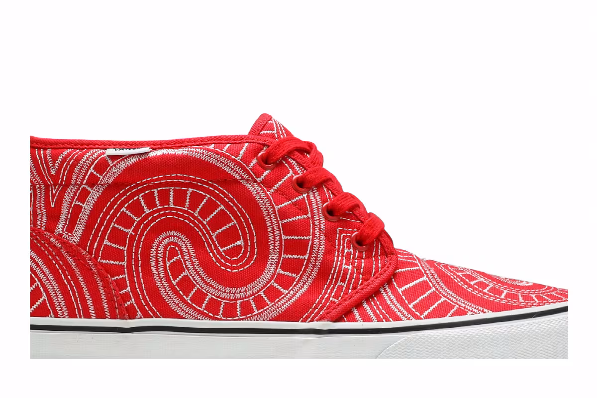Supreme x Vans Chukka Boot Spiral, view 3