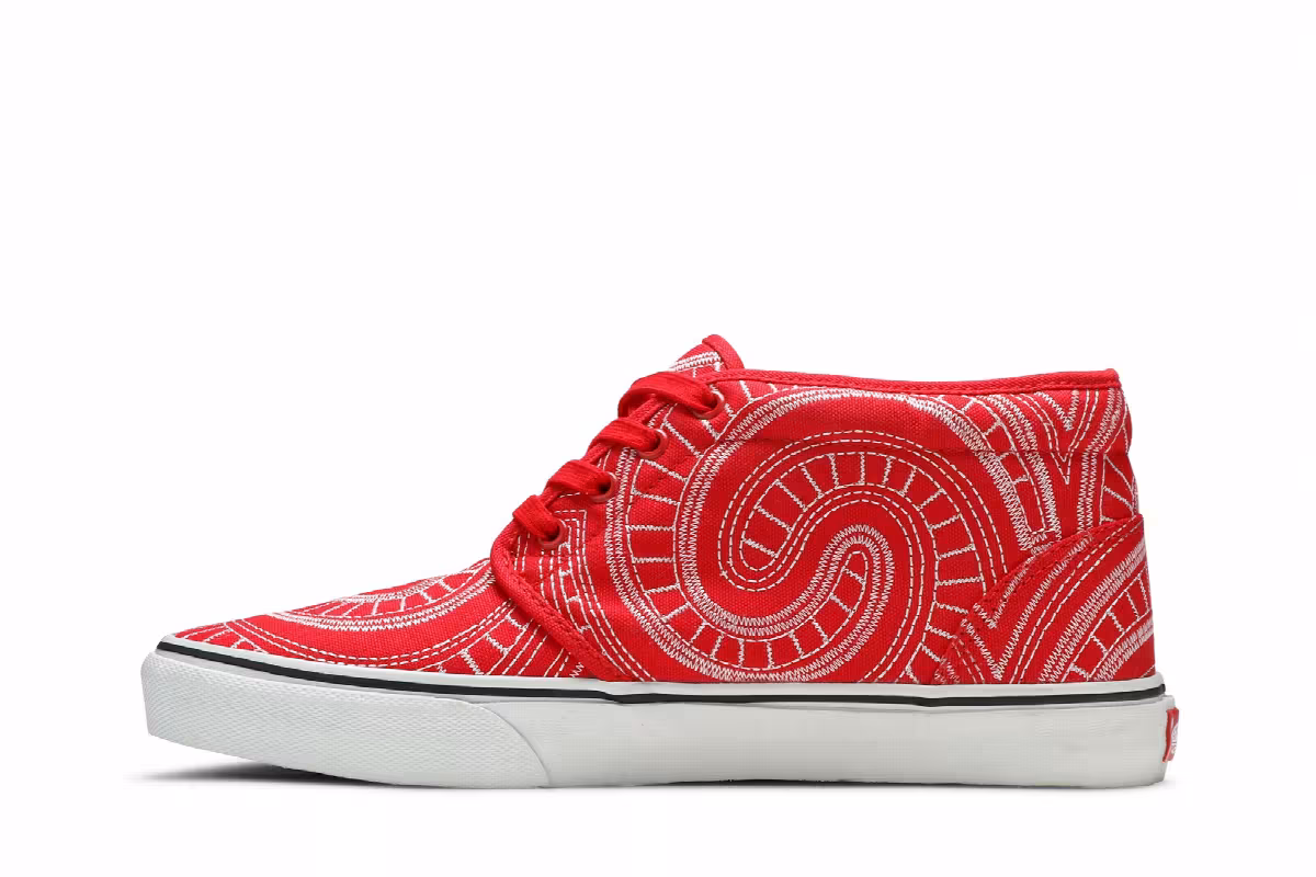 Supreme x Vans Chukka Boot Spiral, view 4