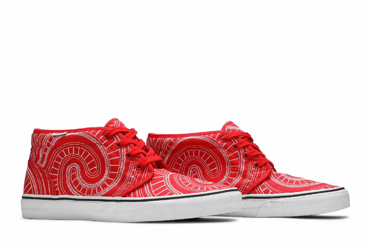 Supreme x Vans Chukka Boot Spiral, view 9