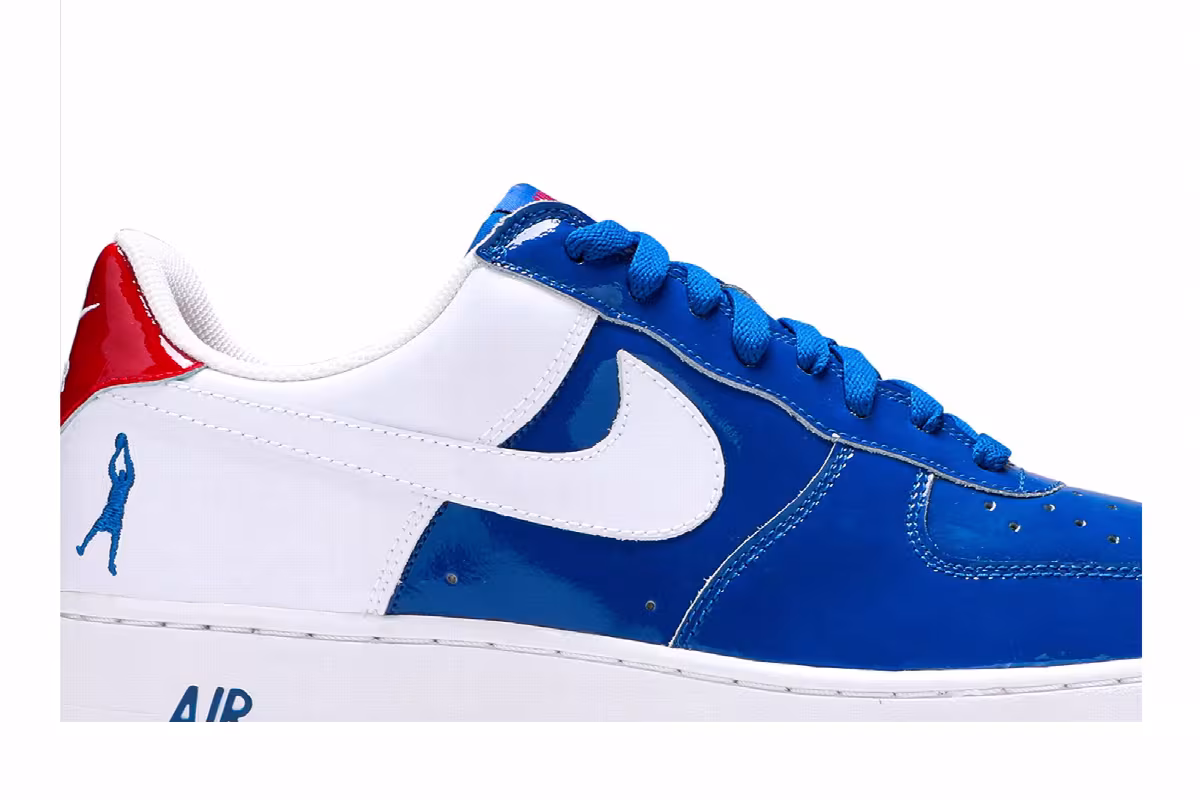 Nike Air Force 1 Sheed Low Blue Jay, view 3