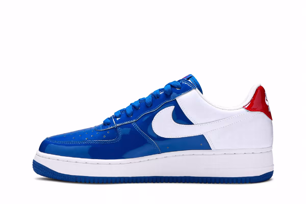 Nike Air Force 1 Sheed Low Blue Jay, view 4