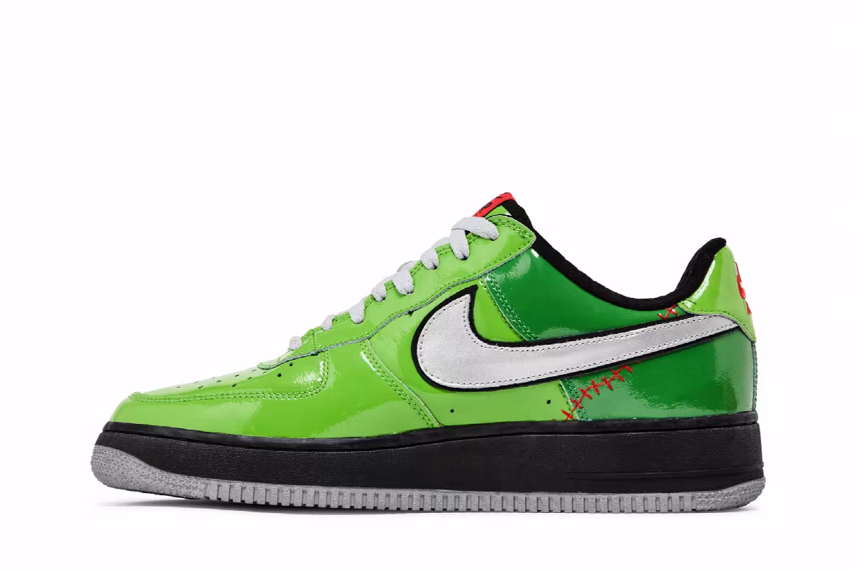 Nike Air Force 1 Premium Frankenstein, view 4
