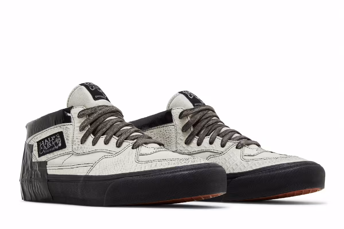 Vans Half Cab EF LX Lux Duct - Marshmallow, view 9