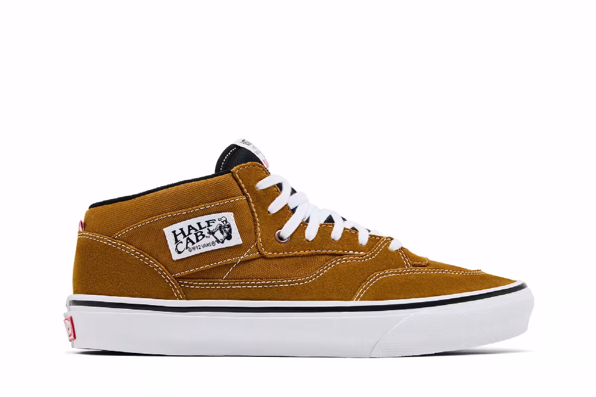 Andrew Reynolds x Vans Skate Half Cab Golden Brown, view 2