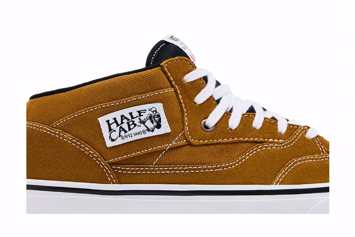 Andrew Reynolds x Vans Skate Half Cab Golden Brown, view 3