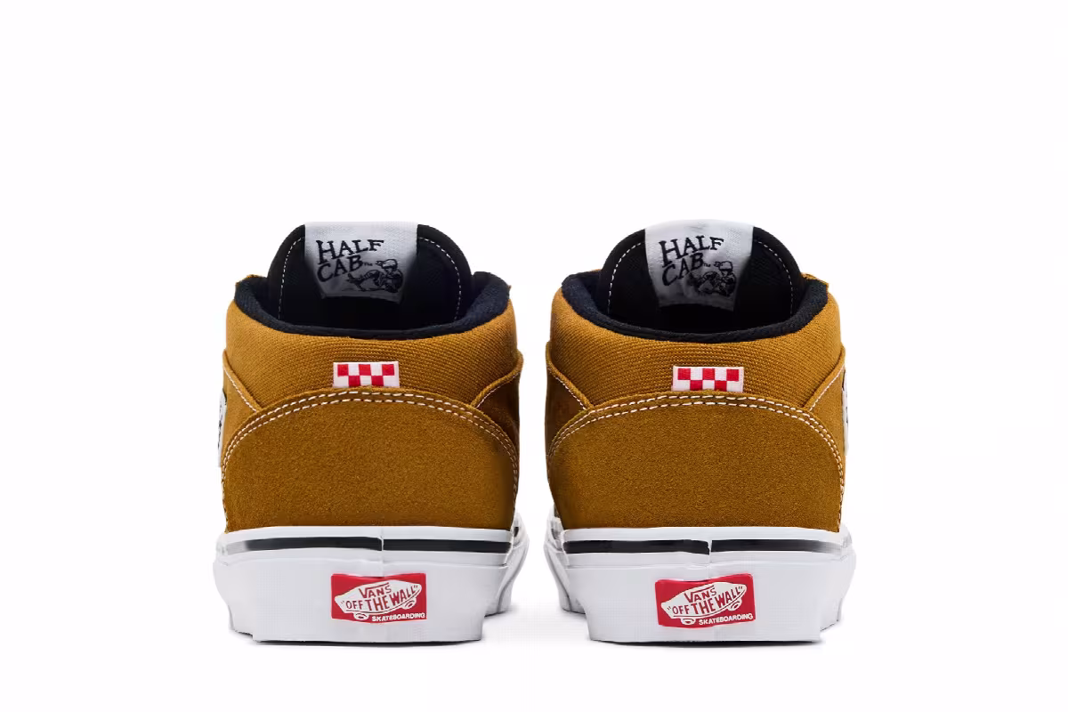 Andrew Reynolds x Vans Skate Half Cab Golden Brown, view 7