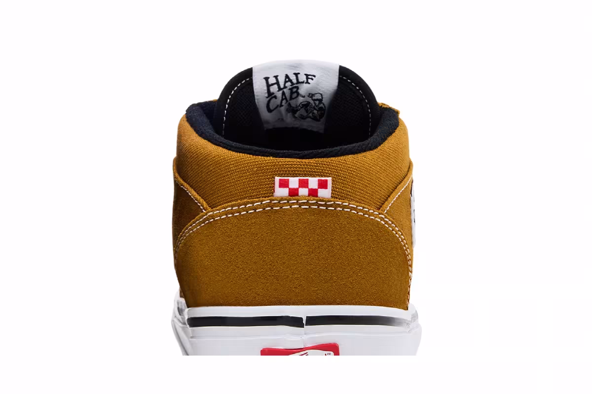 Andrew Reynolds x Vans Skate Half Cab Golden Brown, view 8