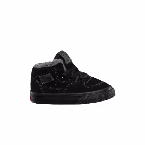 Vans Half Cab Toddler 'Sherpa - Black'
