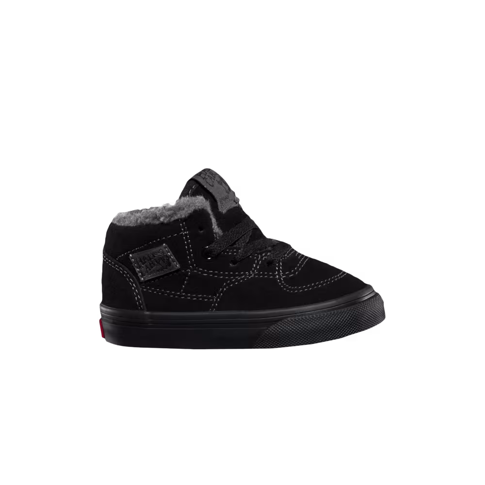 Vans Half Cab Toddler Sherpa - Black