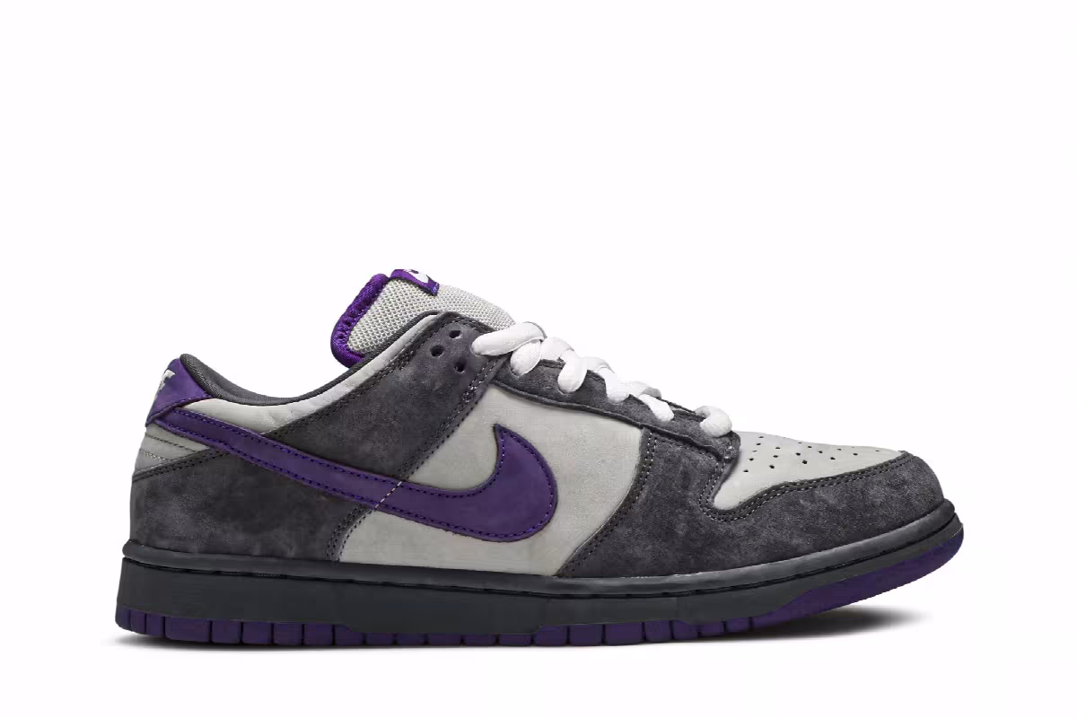 Nike Dunk Low Pro SB Purple Pigeon, view 2