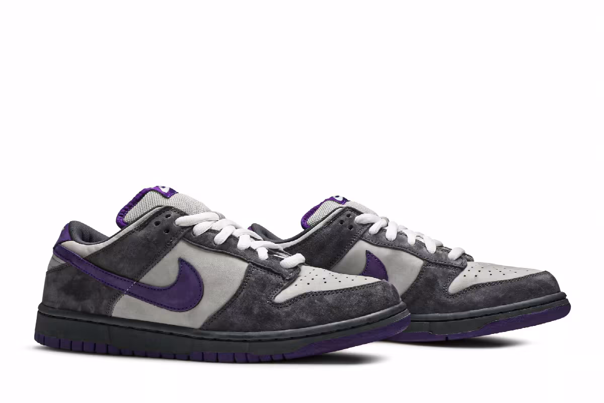Nike Dunk Low Pro SB Purple Pigeon, view 9