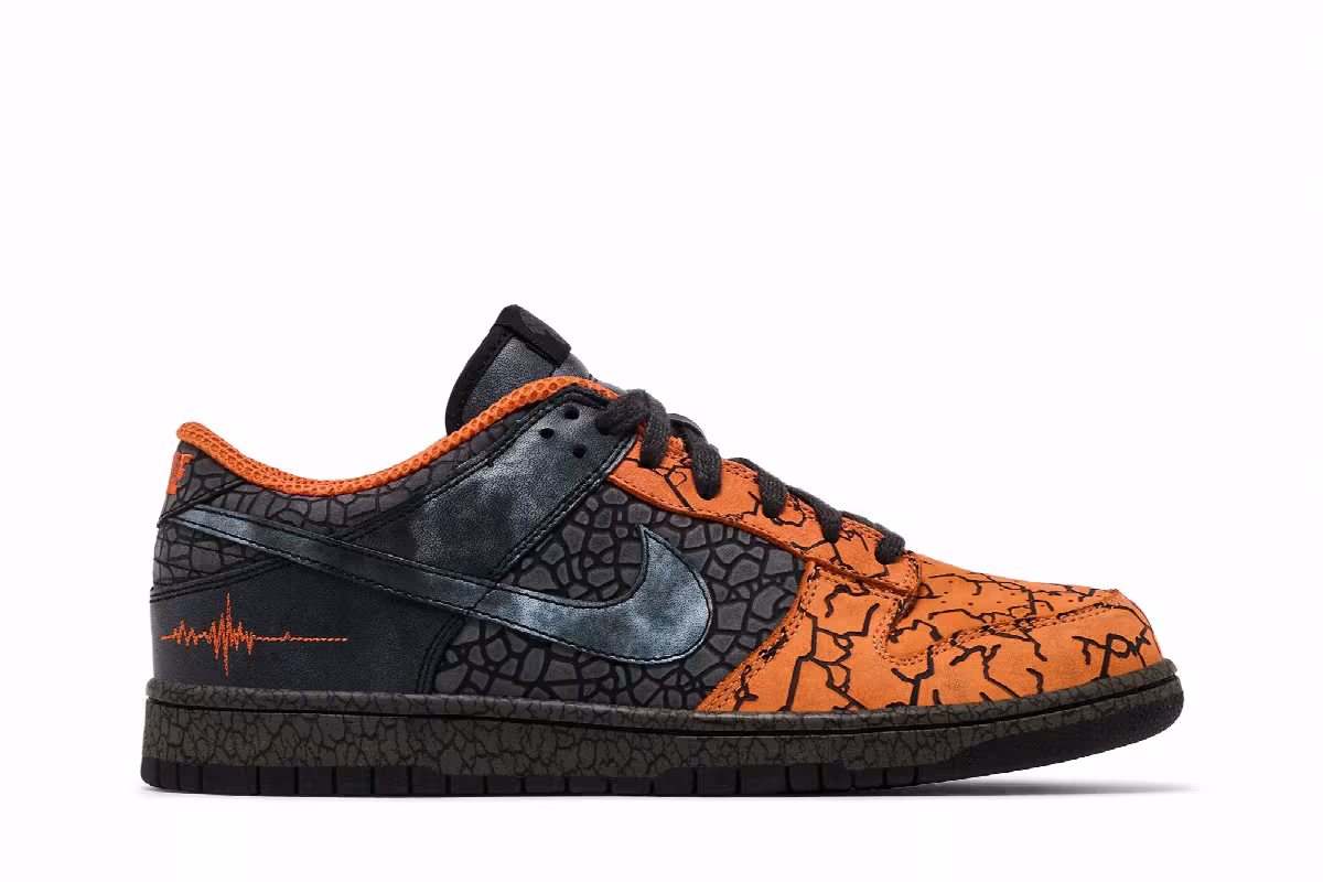 HUF x Nike Dunk Low Priority Hufquake, view 2