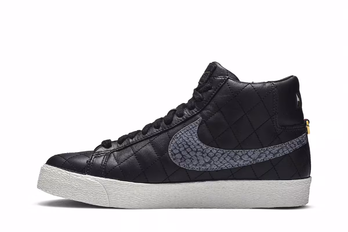 Supreme x Nike Blazer SB Black, view 4