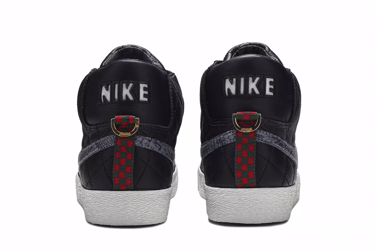 Supreme x Nike Blazer SB Black, view 7