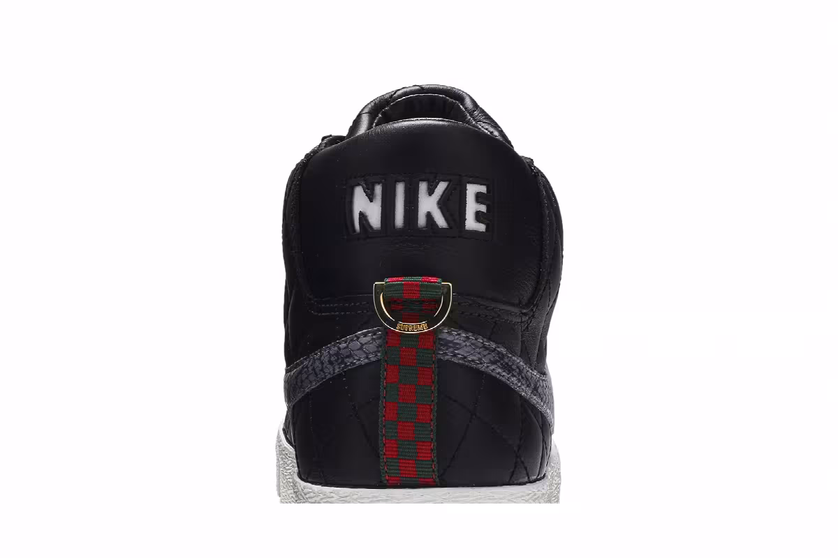 Supreme x Nike Blazer SB Black, view 8