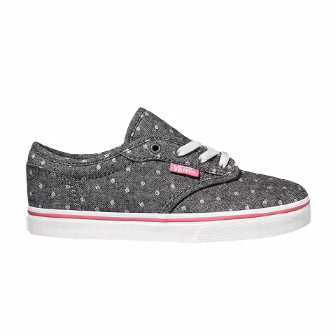 Vans Atwood Kids 'Polka Dot - Grey White'