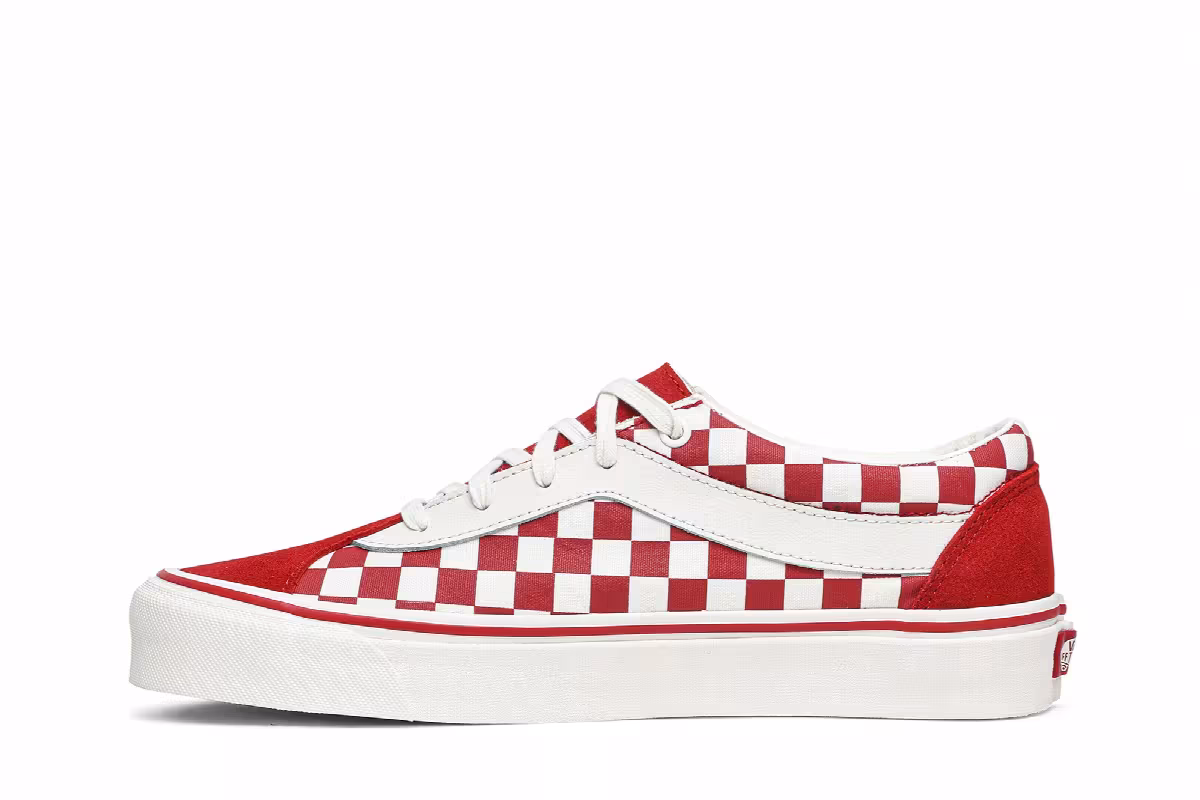 Vans Bold Ni Red Checkerboard, view 4