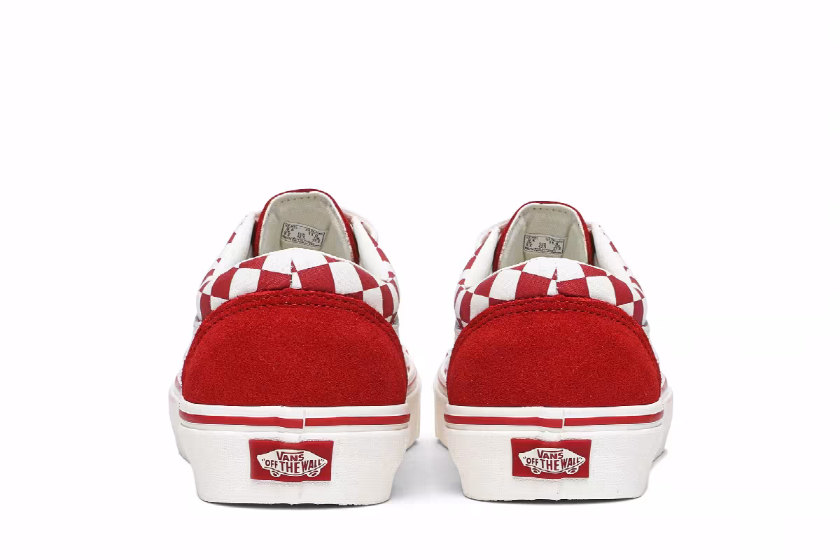 Vans Bold Ni Red Checkerboard, view 7