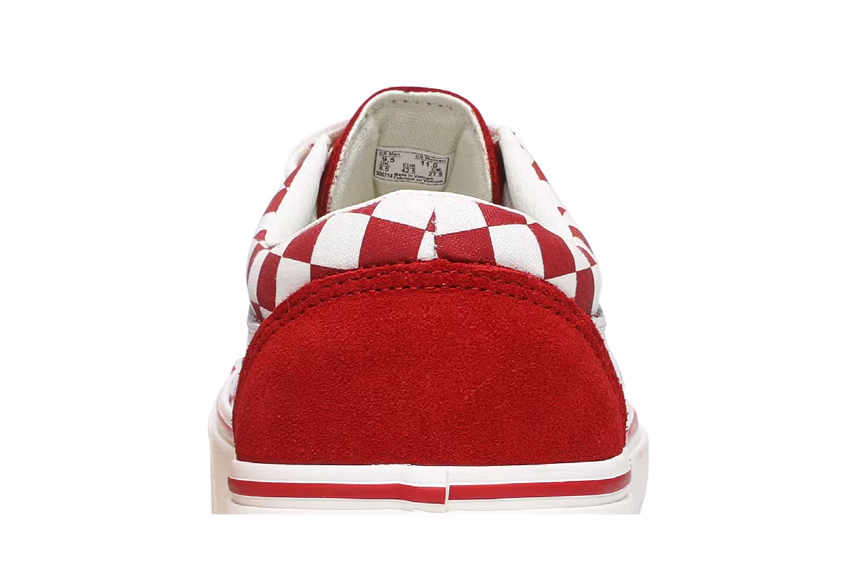 Vans Bold Ni Red Checkerboard, view 8