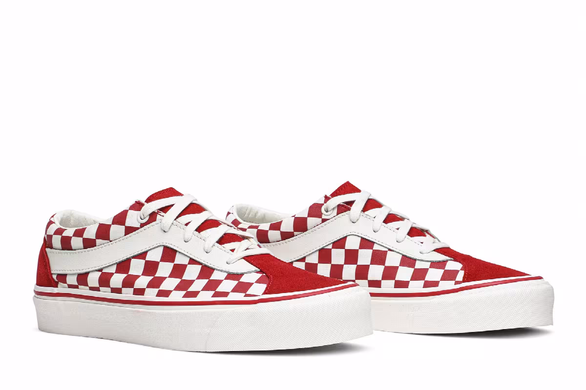 Vans Bold Ni Red Checkerboard, view 9
