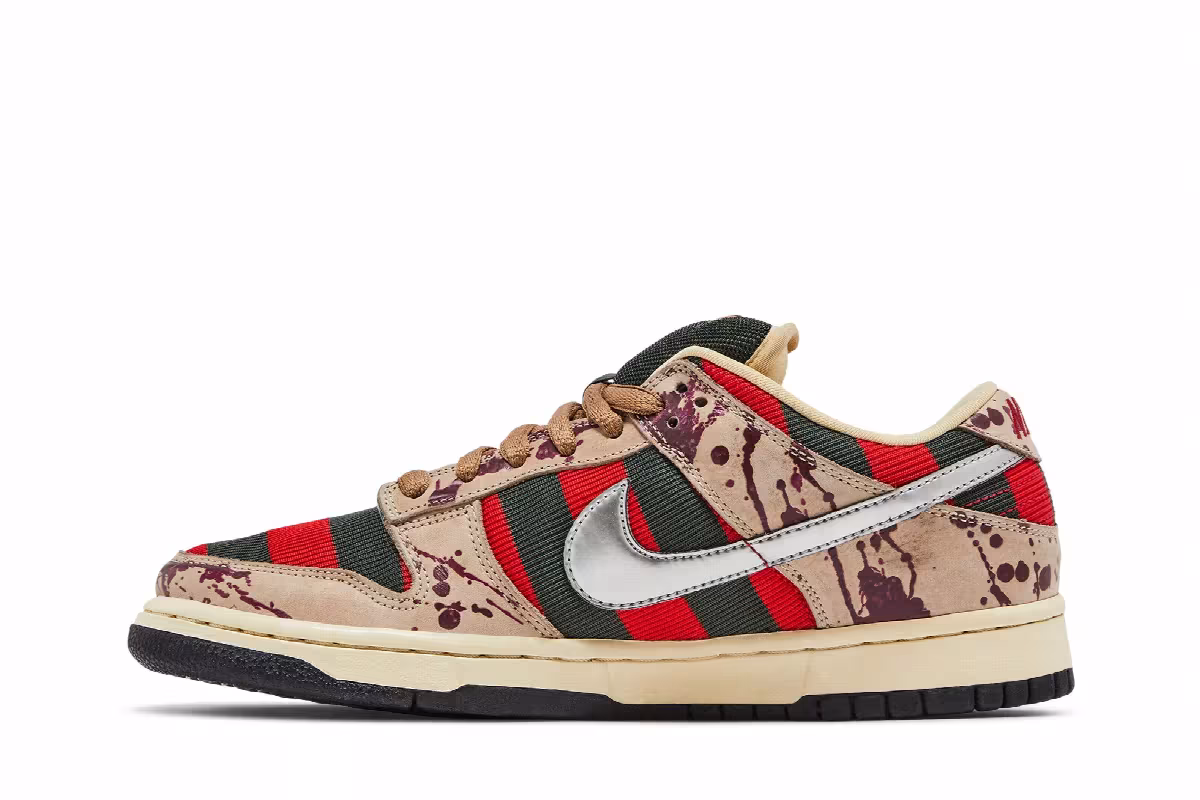 Nike Dunk Low Pro SB Freddy Krueger, view 4