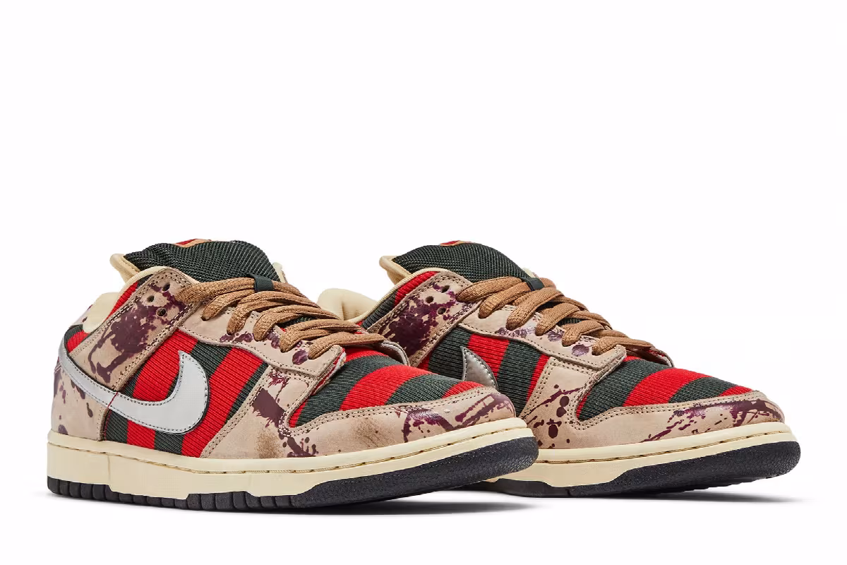 Nike Dunk Low Pro SB Freddy Krueger, view 9