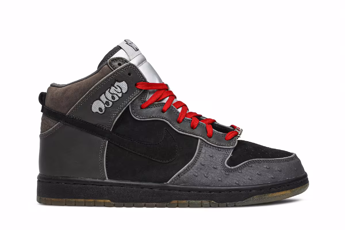 Nike Dunk High SB Premium MF Doom, view 2