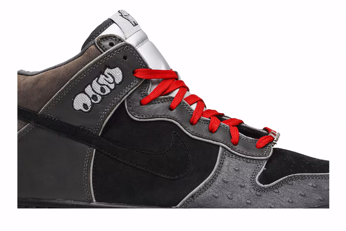 Nike Dunk High SB Premium MF Doom, view 3