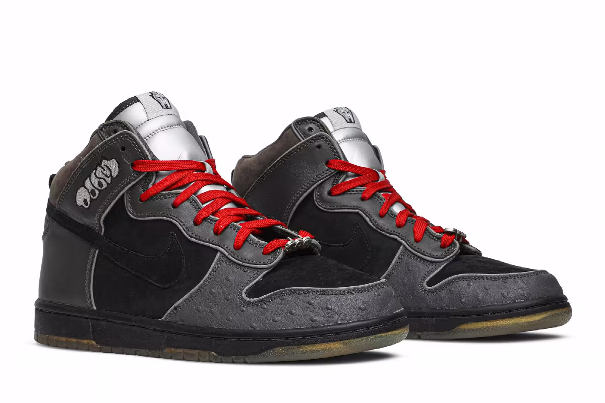 Nike Dunk High SB Premium MF Doom, view 9