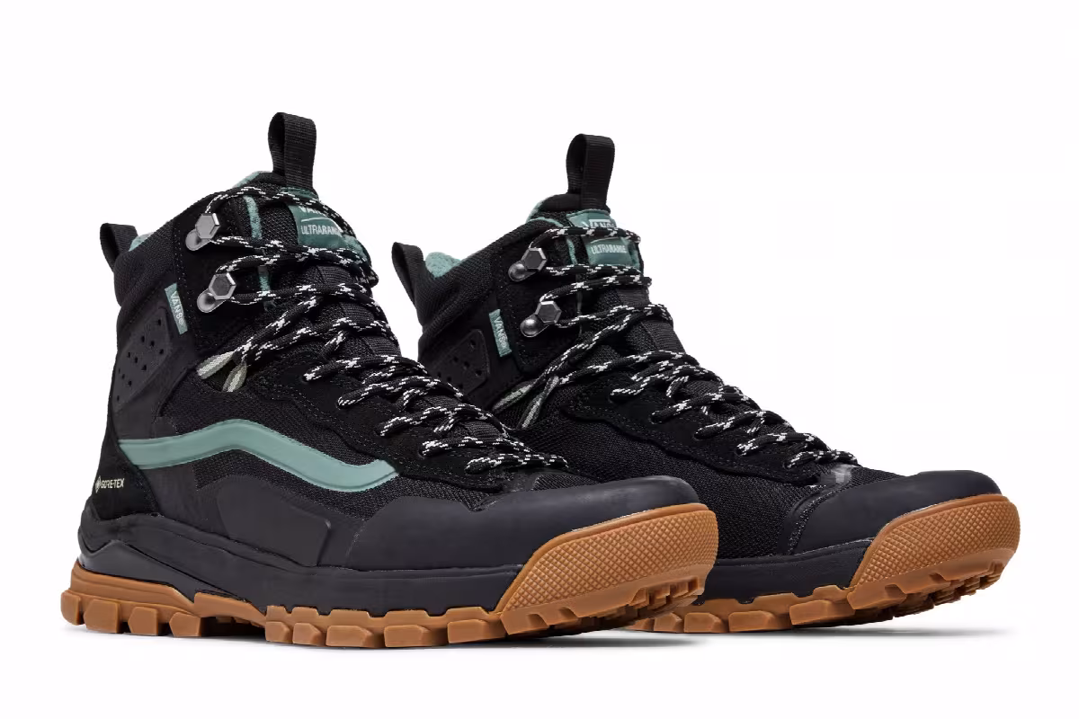 Vans UltraRange Exo High GORE-TEX MTE-3 Black Duck Green, view 9