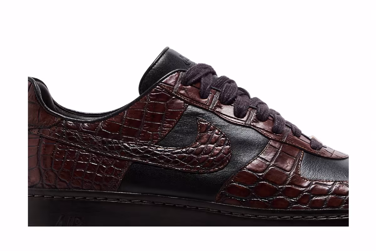 Nike Air Force 1 Lux Crocodile, view 3
