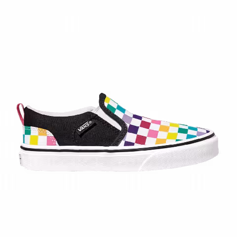 Vans Asher Kids 'Party Checkerboard'