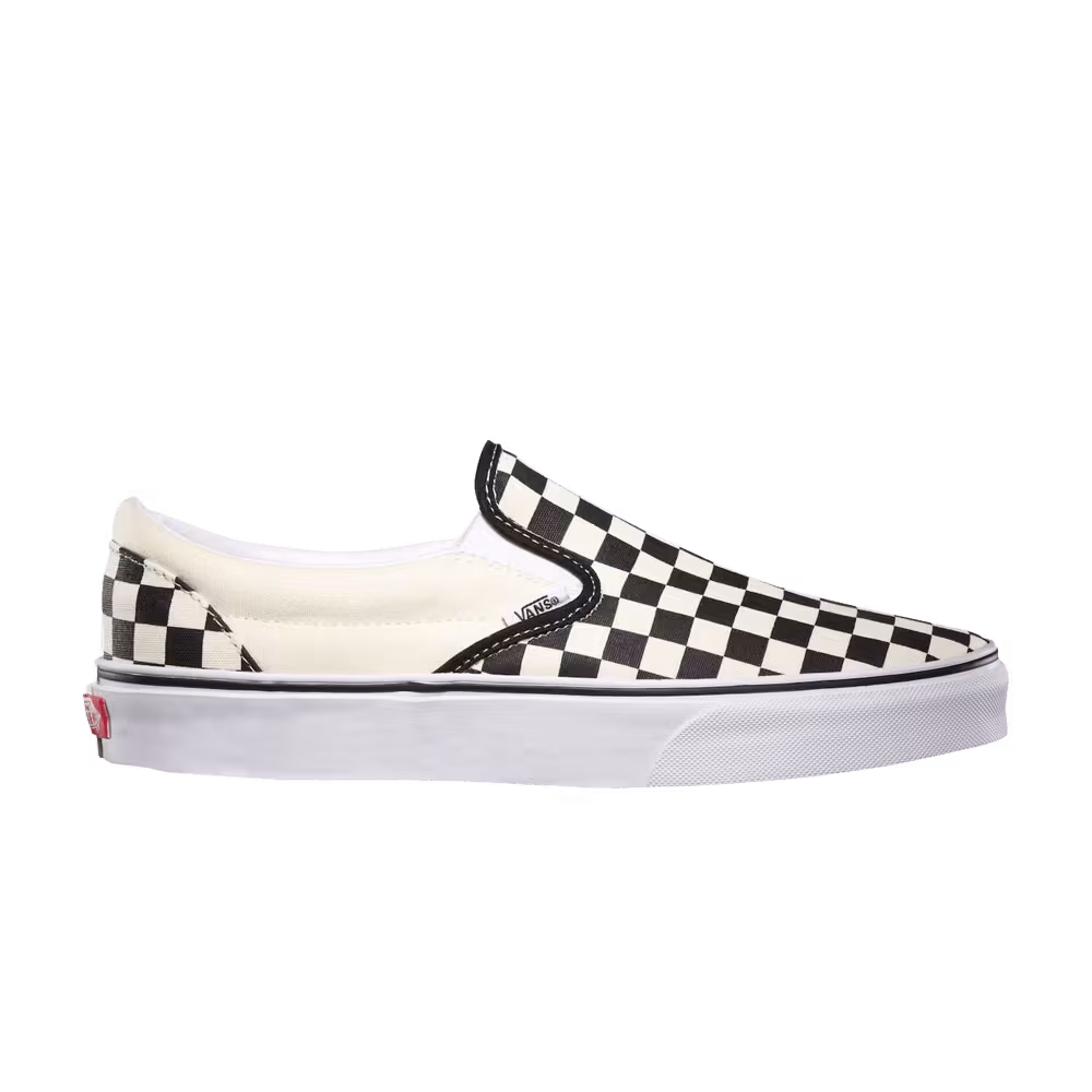 Vans Women's Asher Checkerboard Black White