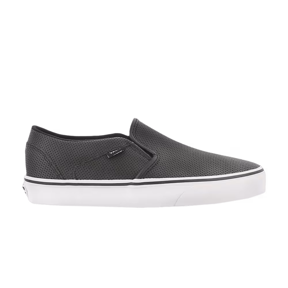 Vans Women's Asher Perf Leather - Black