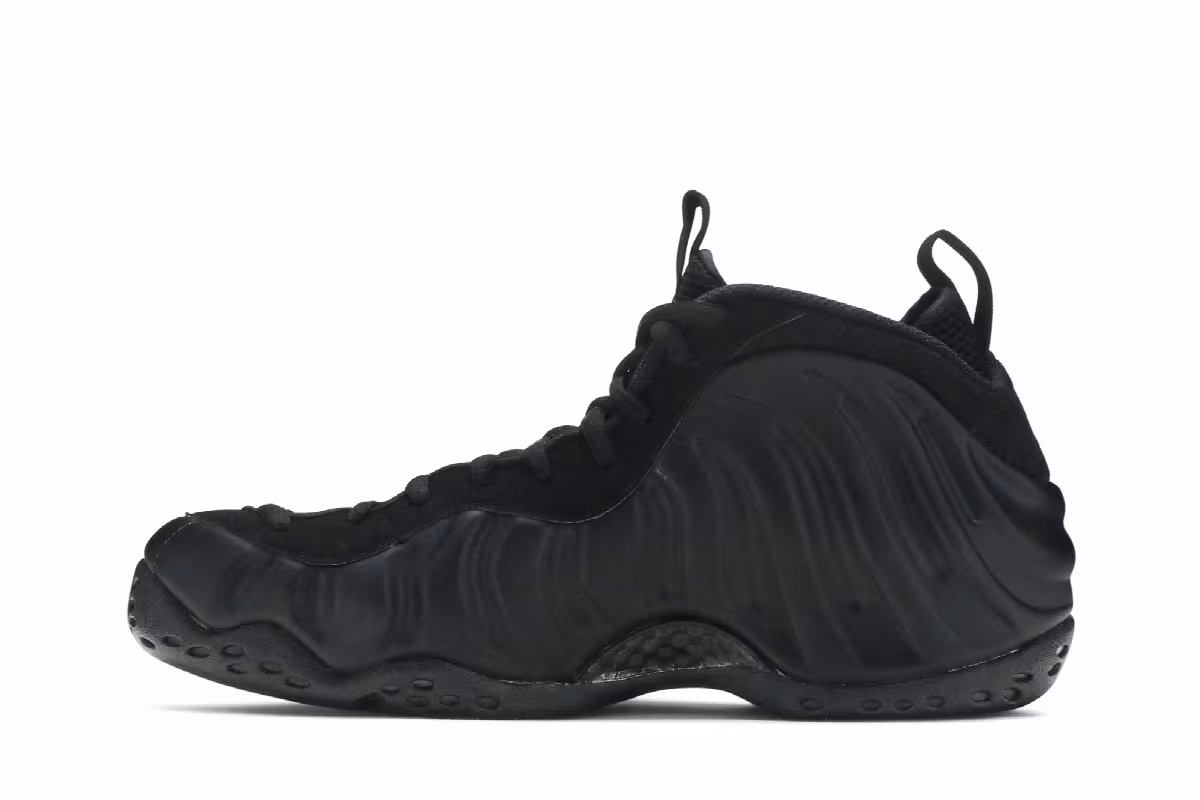 Nike Air Foamposite One Black, view 4