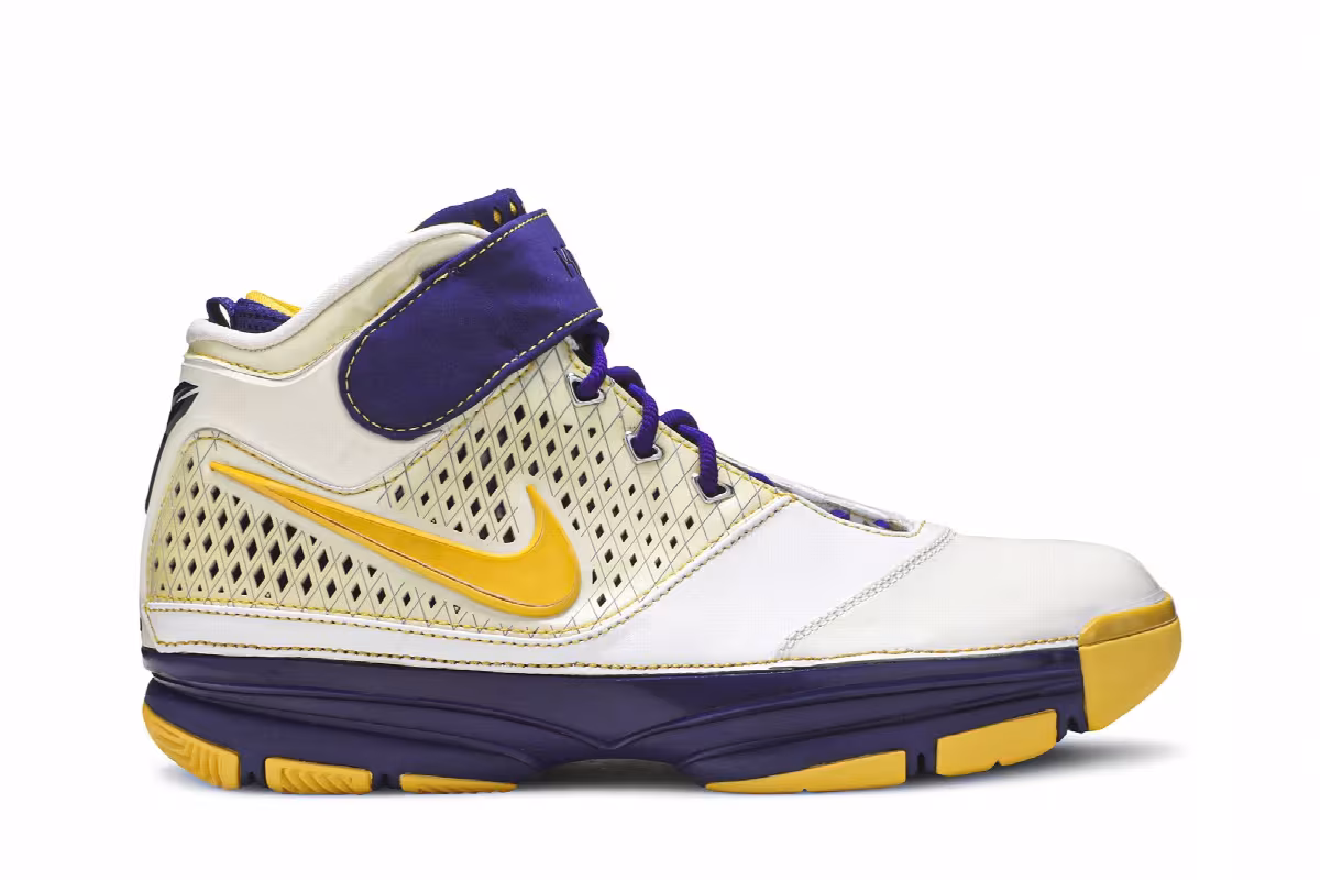 Nike Zoom Kobe 2 Lakers Home, view 2