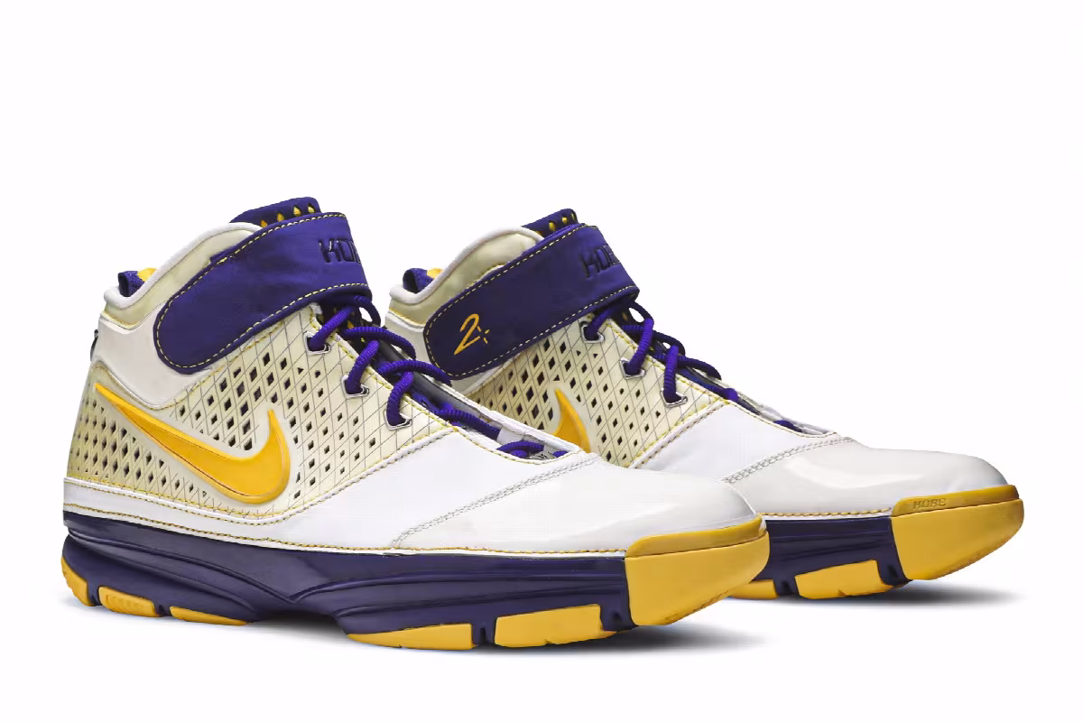Nike Zoom Kobe 2 Lakers Home, view 9